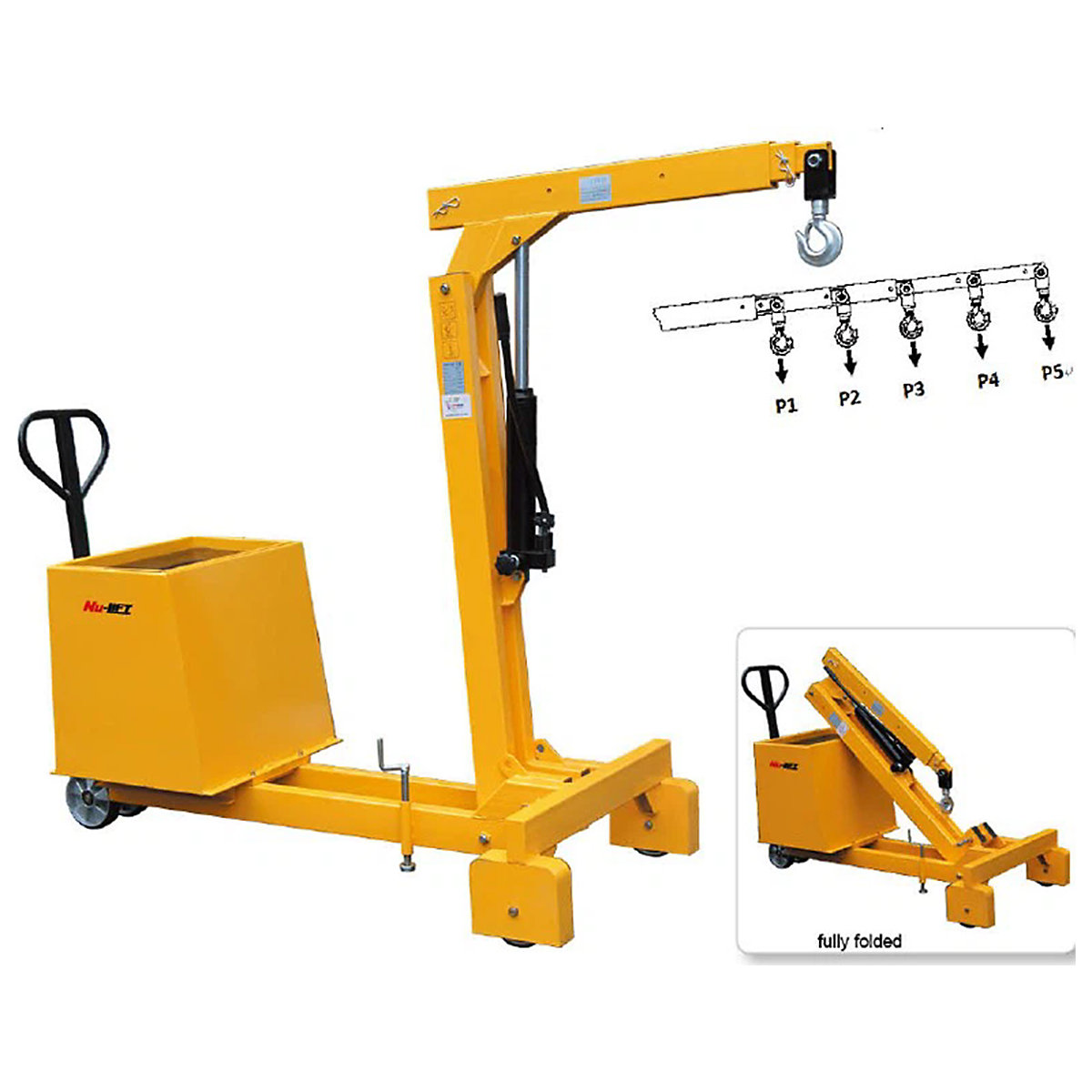 Warrior Manual Counterbalanced Crane (Product illustration 2)-1