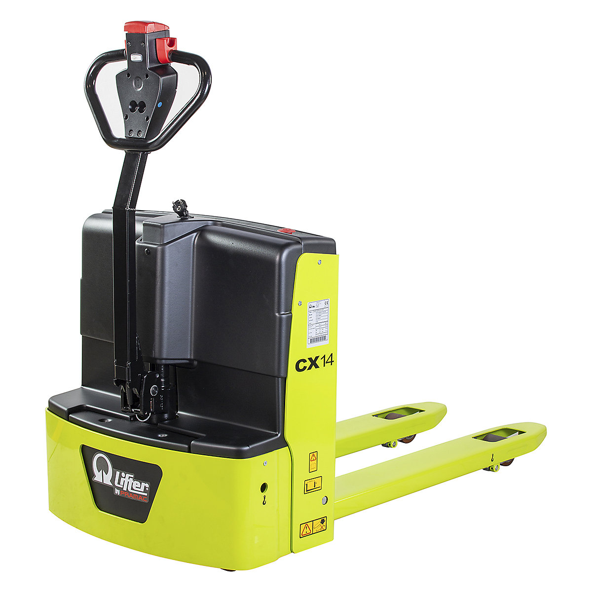 Pramac CX14 PLUS Electric Pallet Truck, Pramac CX14 PLUS Electric Pallet Truck, Pramac CX14 Electric Pallet Truck | 1400kg Capacity | Fork Size 525w x 1150d mm-0