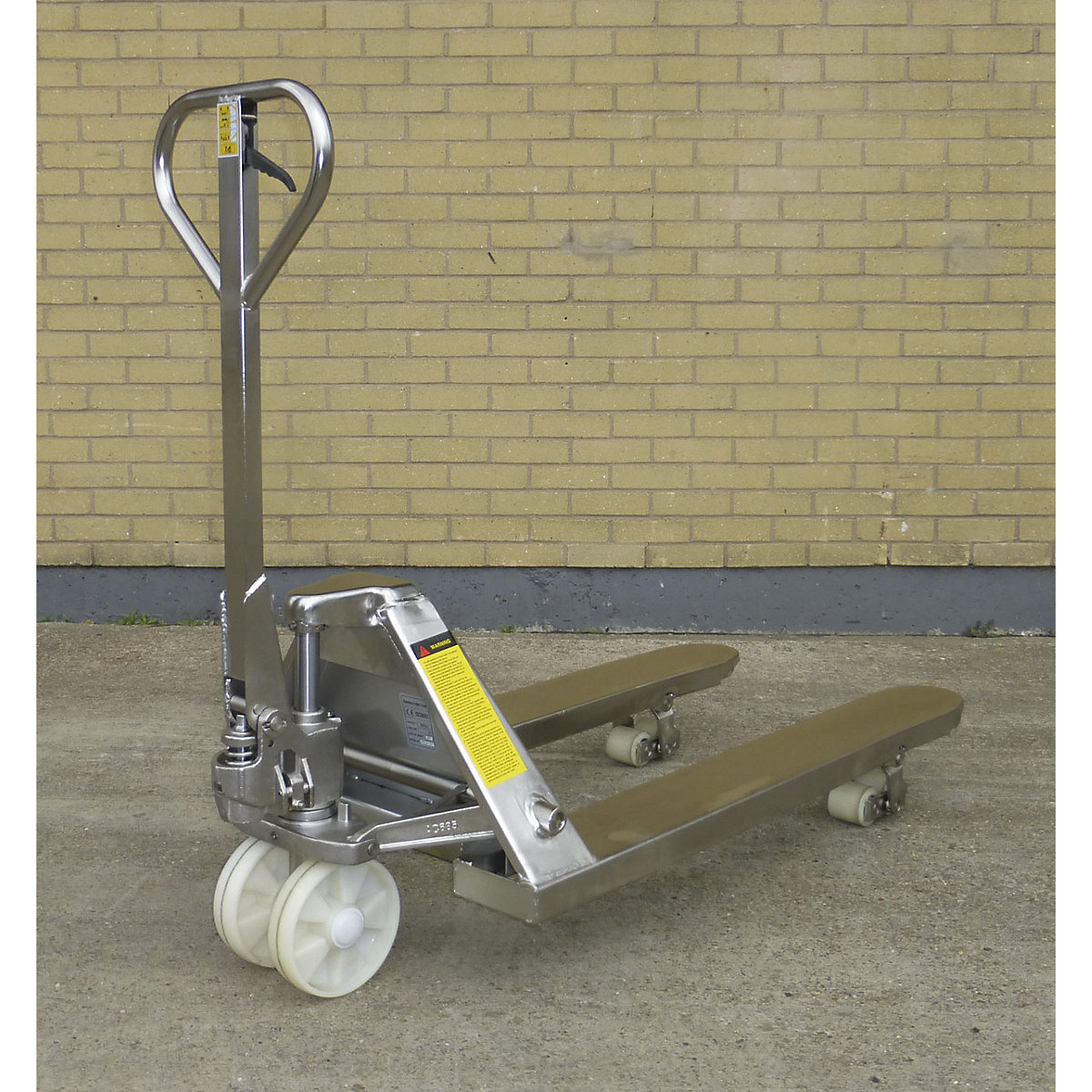 Stainless Steel Hand Pallet Truck (Product illustration 2)-1