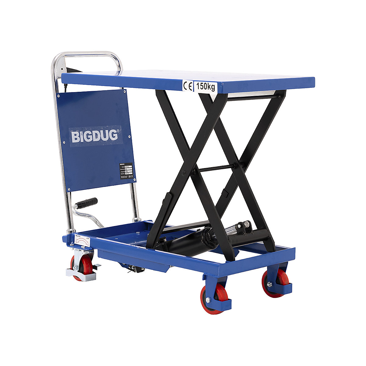 BiGDUG Essentials Manual Scissor Lift Tables