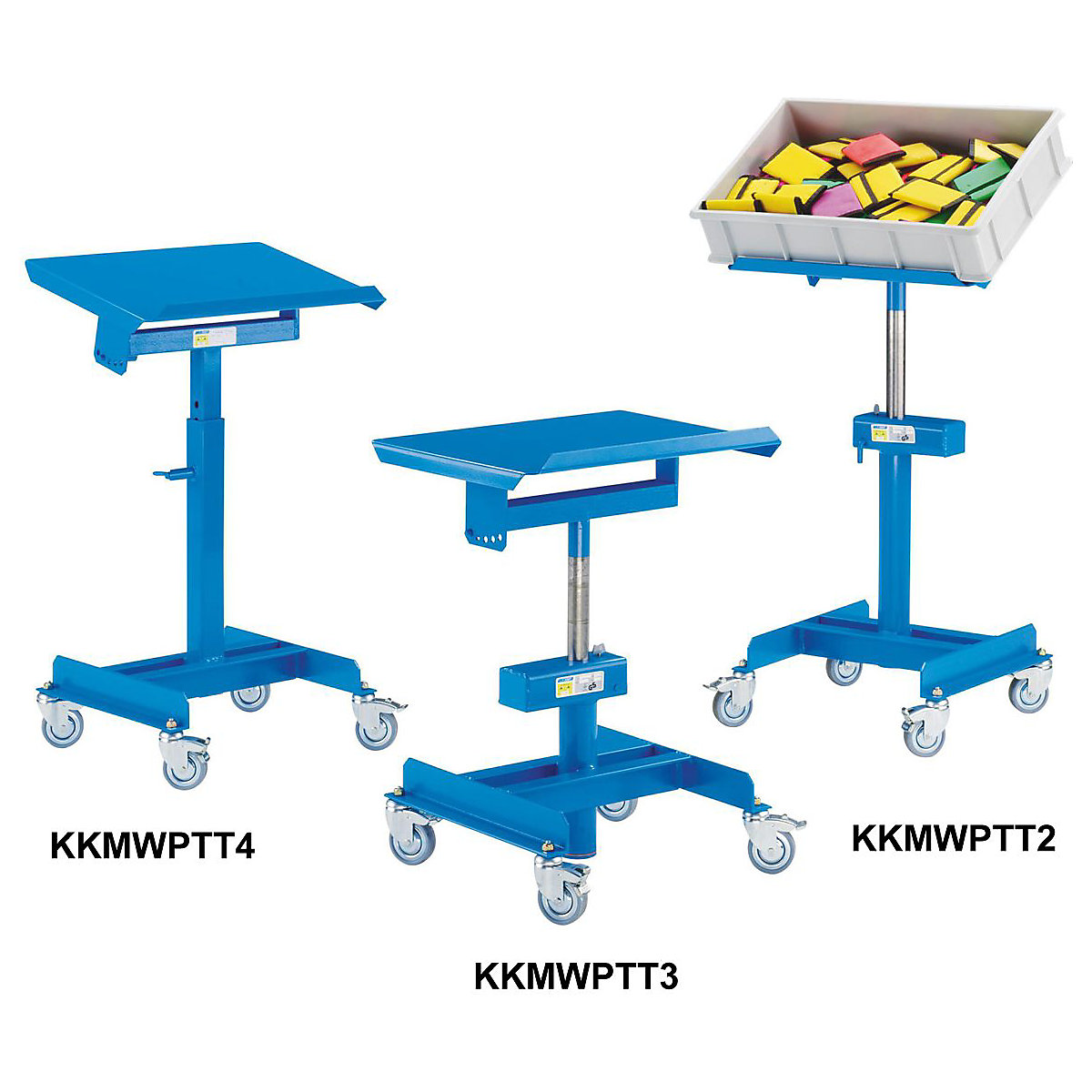 PremKraft Mobile Work Positioners with Tilt Tables (Product illustration 3)-2
