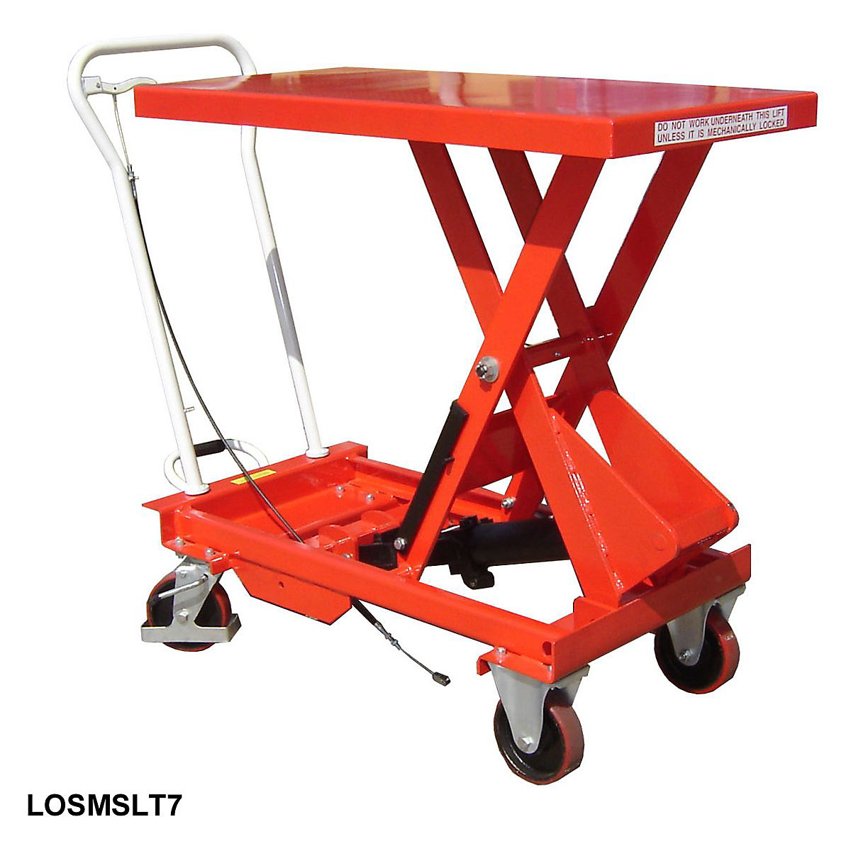 Single Manual Scissor Lift Tables (Product illustration 2)-1