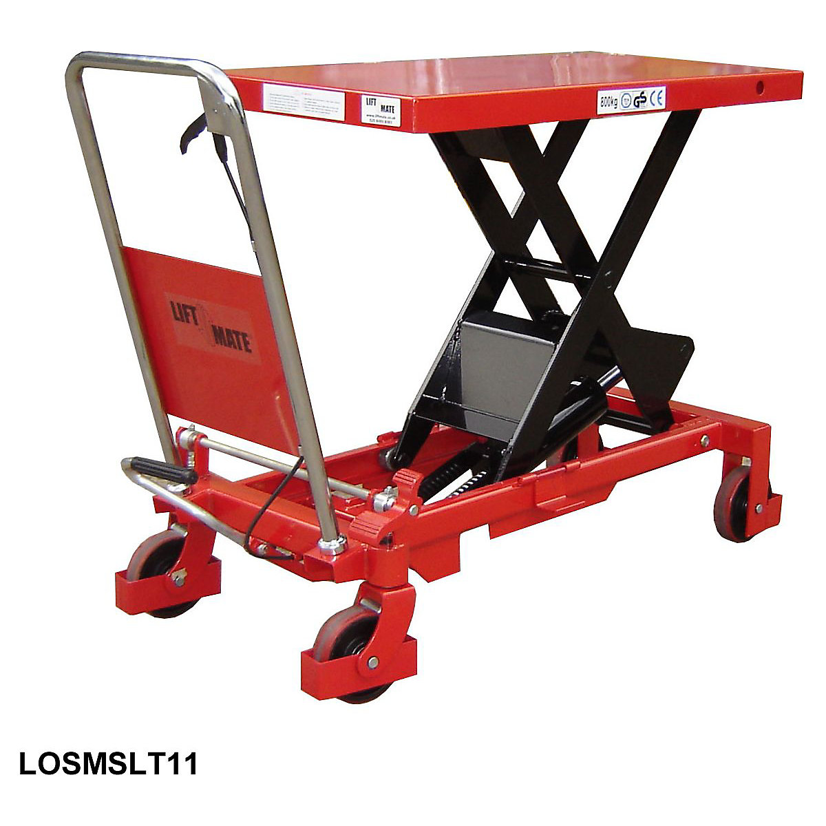 Single Manual Scissor Lift Tables (Product illustration 5)-4