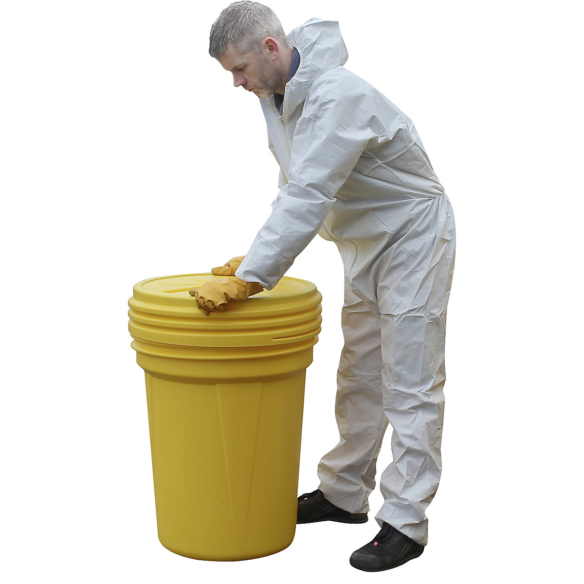PE safety drum with UN coding – Justrite (Product illustration 2)-1