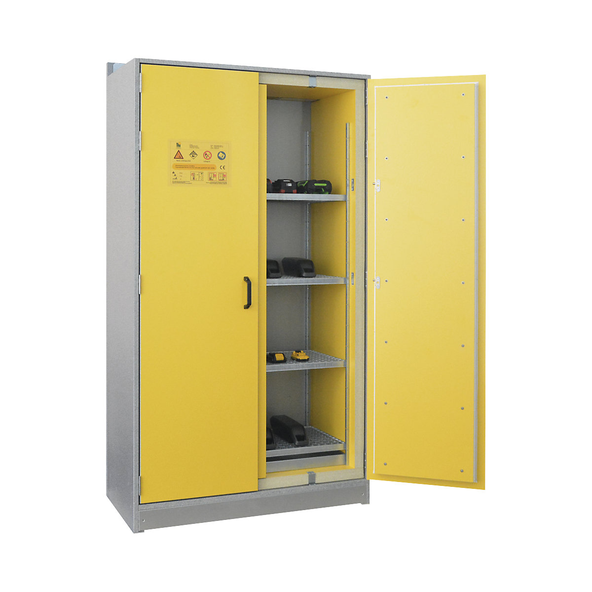 SiS Li-Ion Basic Store EI 90 battery safety storage cabinet – LaCont (Product illustration 2)-1