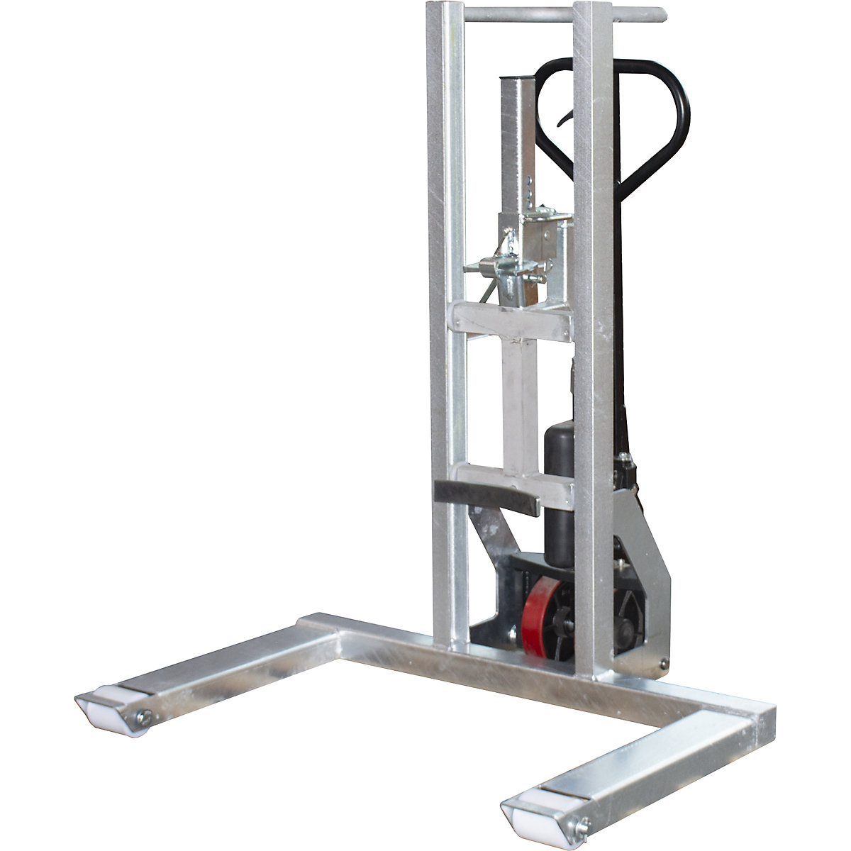 FHR 600 G drum mover – eurokraft pro, with gripper device, lifting height 600 mm, zinc plated-0