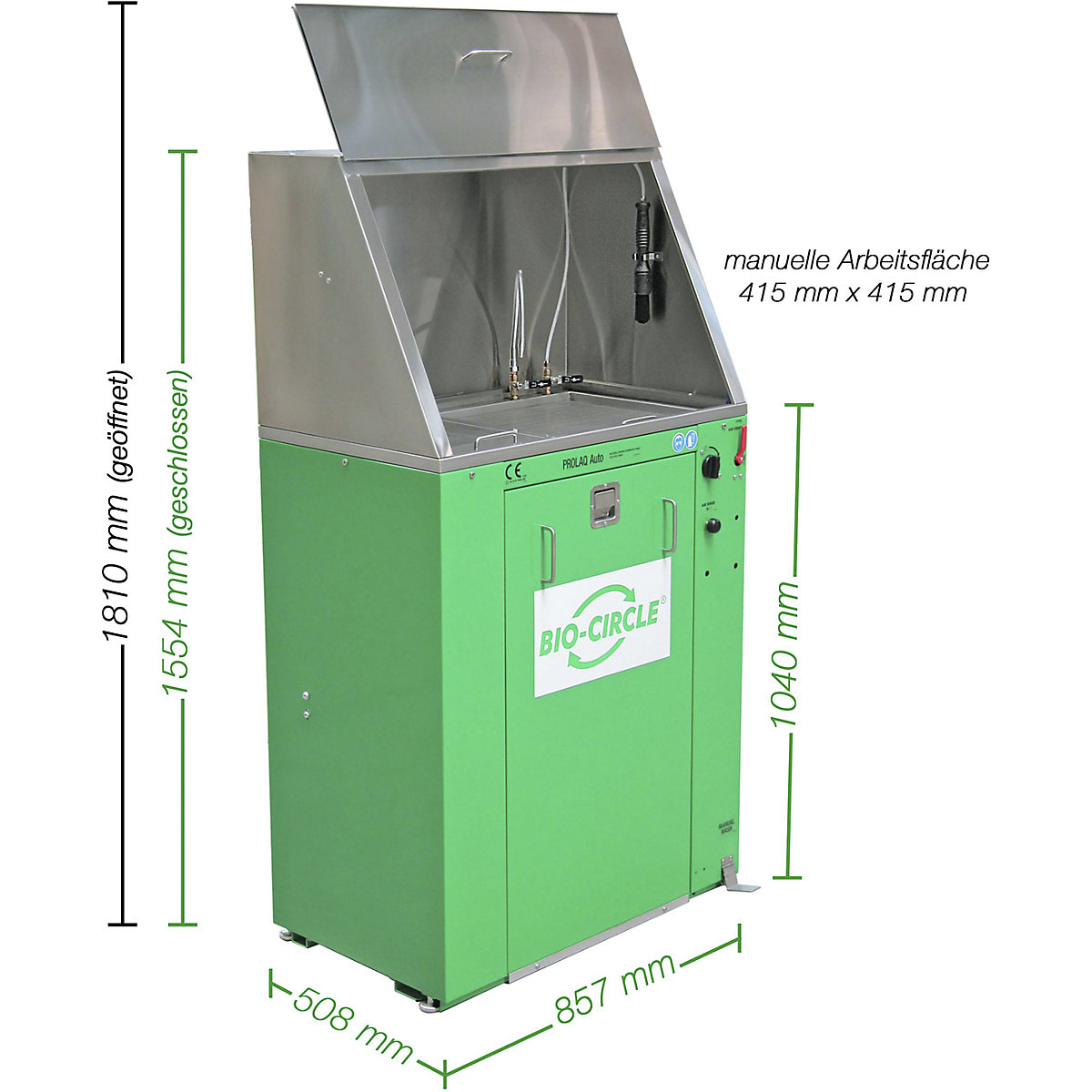 Parts washer PROLAQ Auto set – Bio-Circle (Product illustration 3)-2