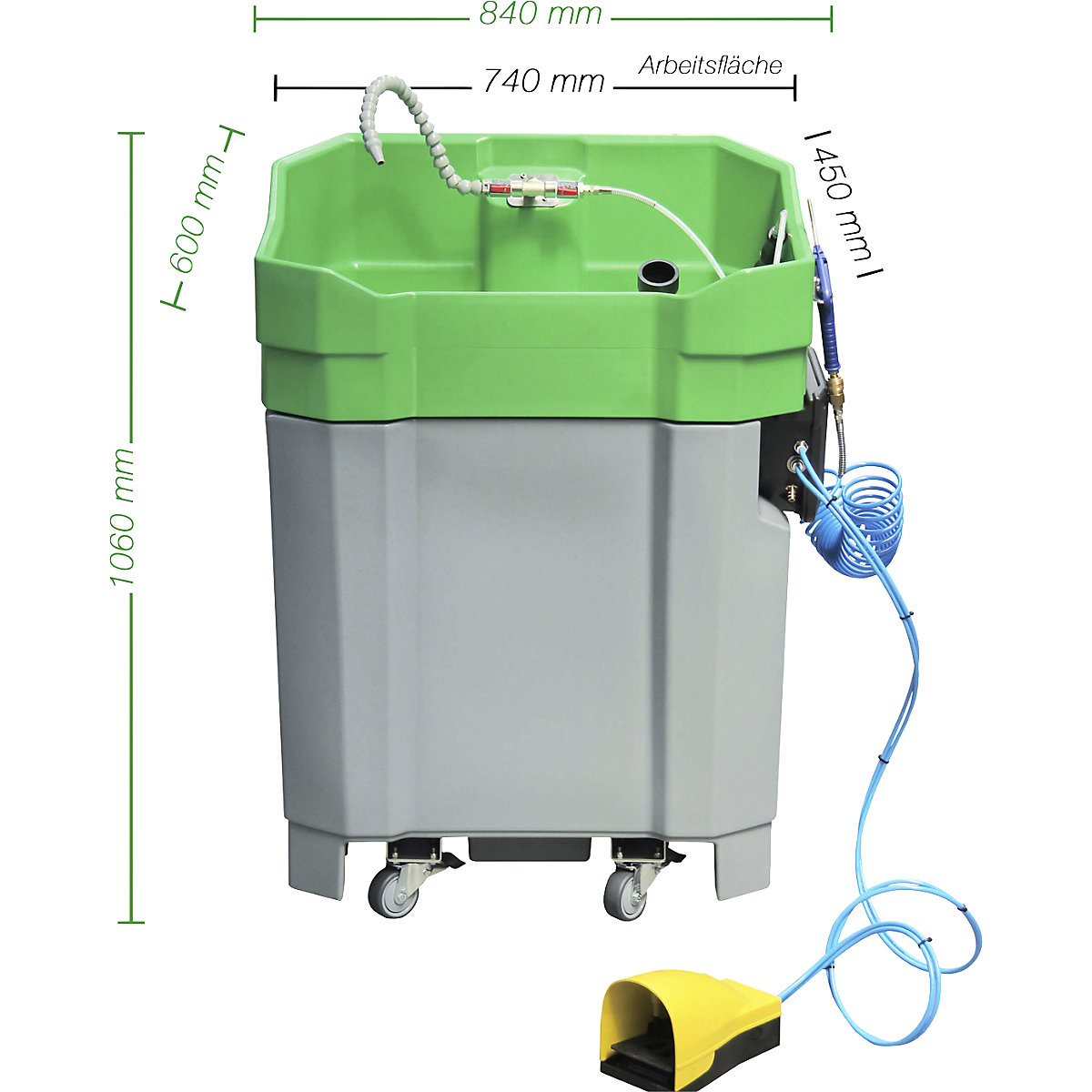 Parts washer PROLAQ Compact set – Bio-Circle (Product illustration 2)-1