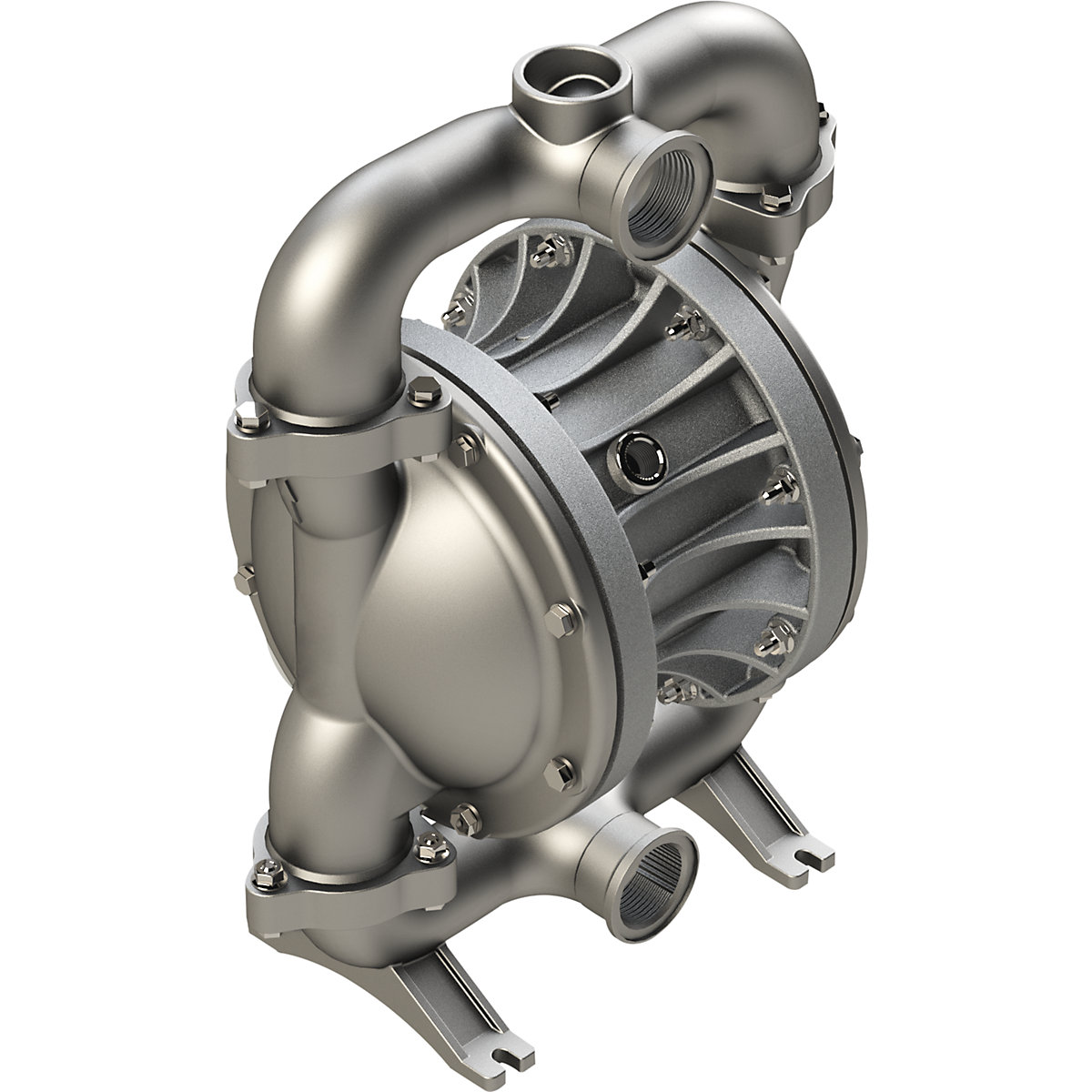 Double diaphragm pump 1 1/2'', metal – Lutz