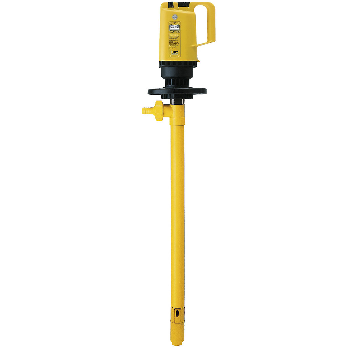 Electric tank container pump - Lutz