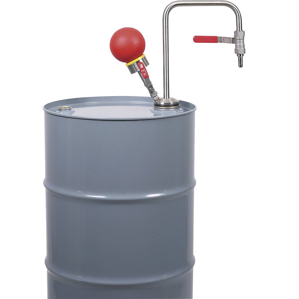 Stainless steel solvent pump, manual operation (Product illustration 8)-7