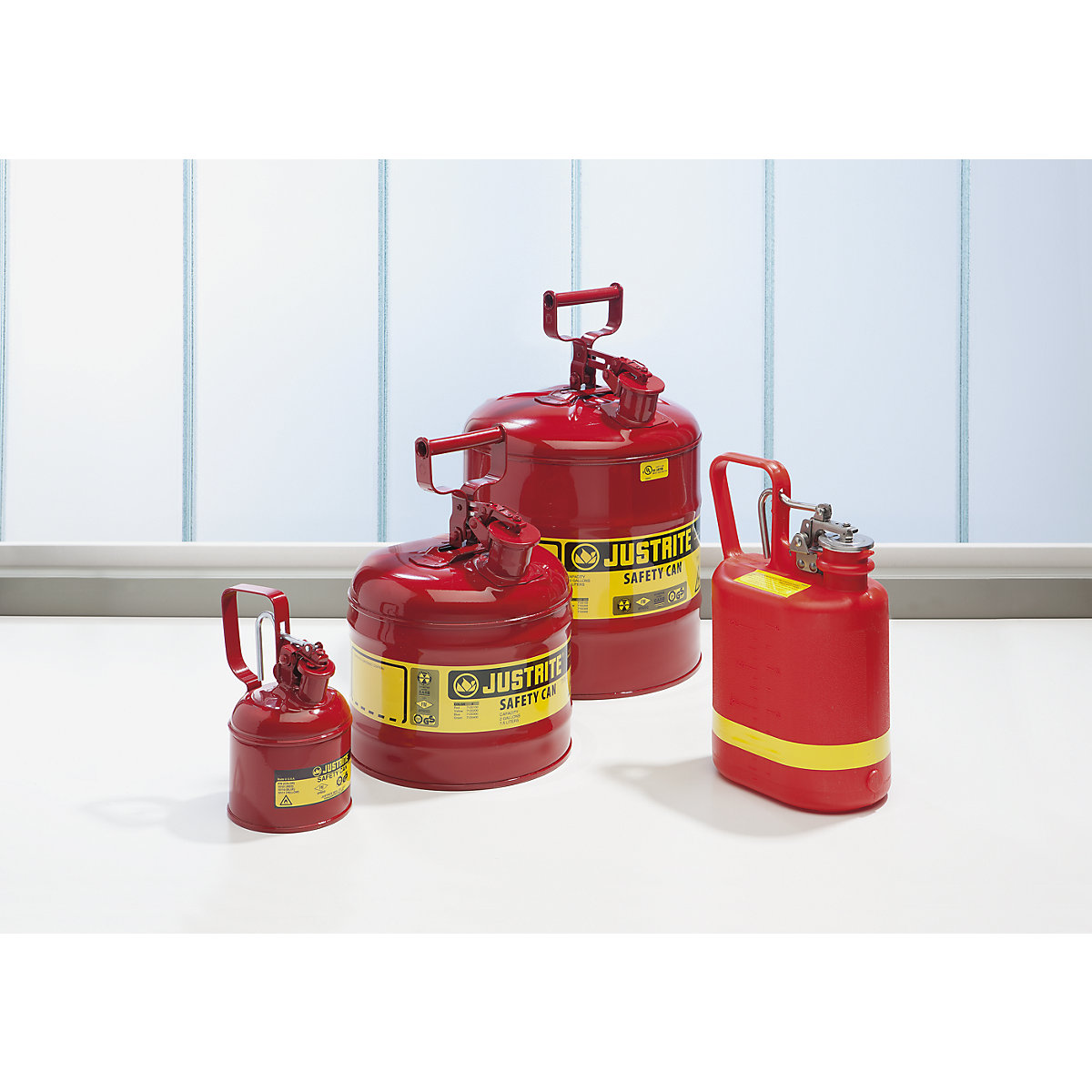 Steel safety container – Justrite (Product illustration 2)-1