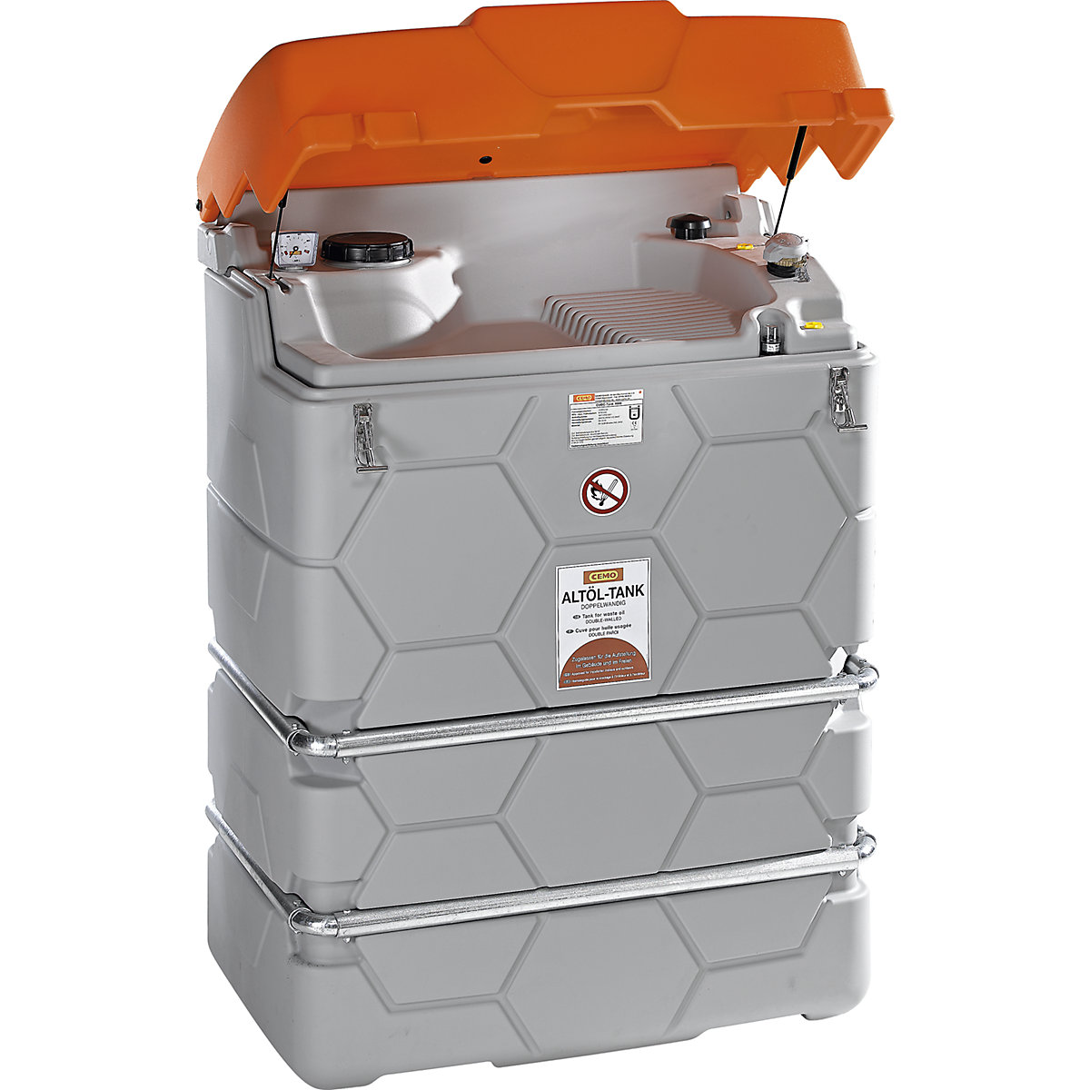 CUBE used oil tank – CEMO (Product illustration 2)-1