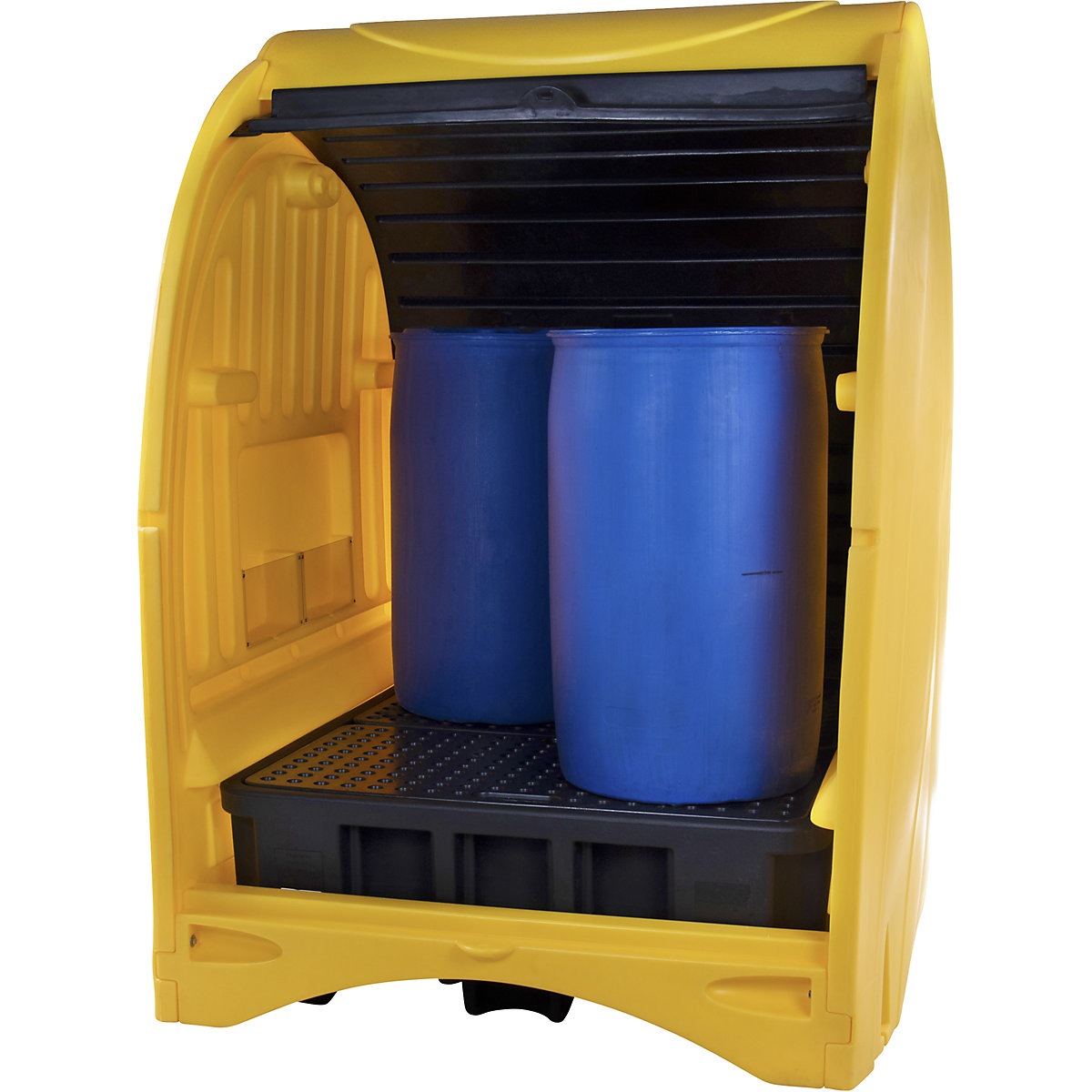 PE hazardous goods storage unit with roller shutter (Product illustration 6)-5