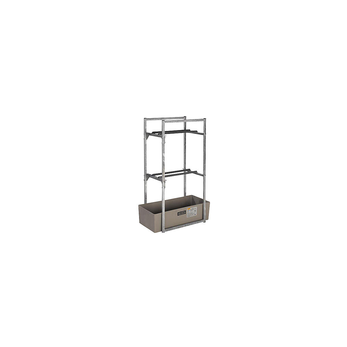 Drum and small container shelf unit – CEMO