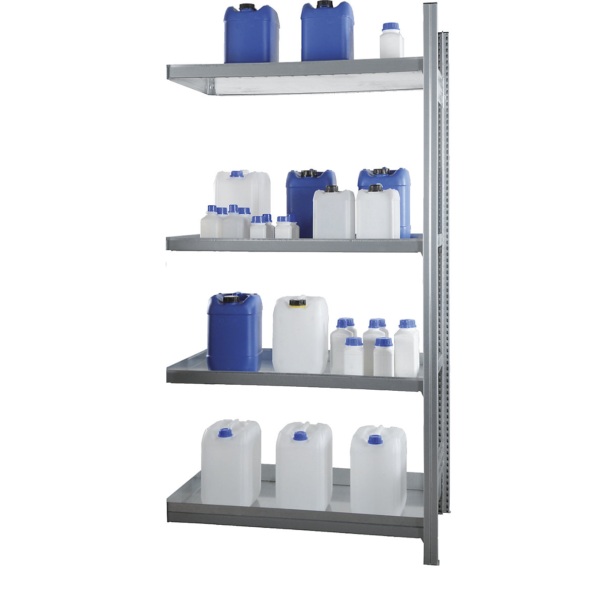 Hazardous goods shelving for small containers, for water hazardous media – LaCont