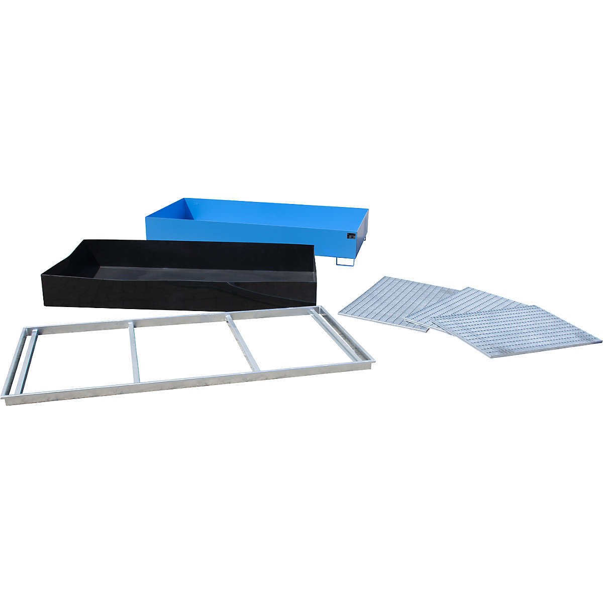 Base sump tray with PE insert – eurokraft pro (Product illustration 2)-1