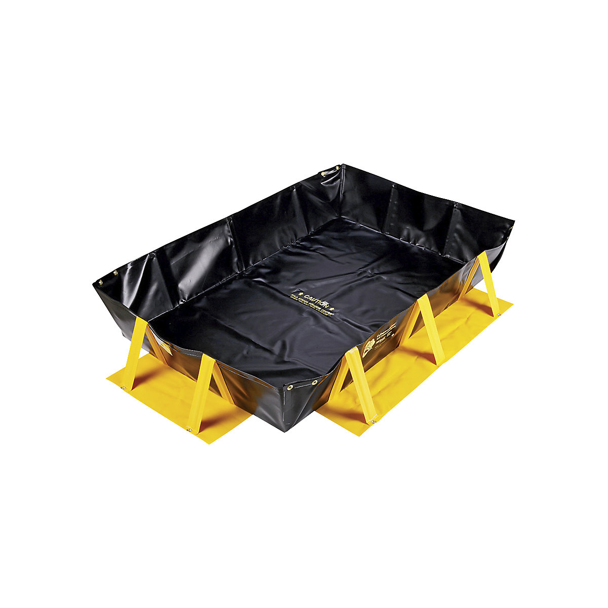 Collapse-A-Tainer® emergency folding tray – PIG, copolymer geomembrane, collection capacity 678 l-0