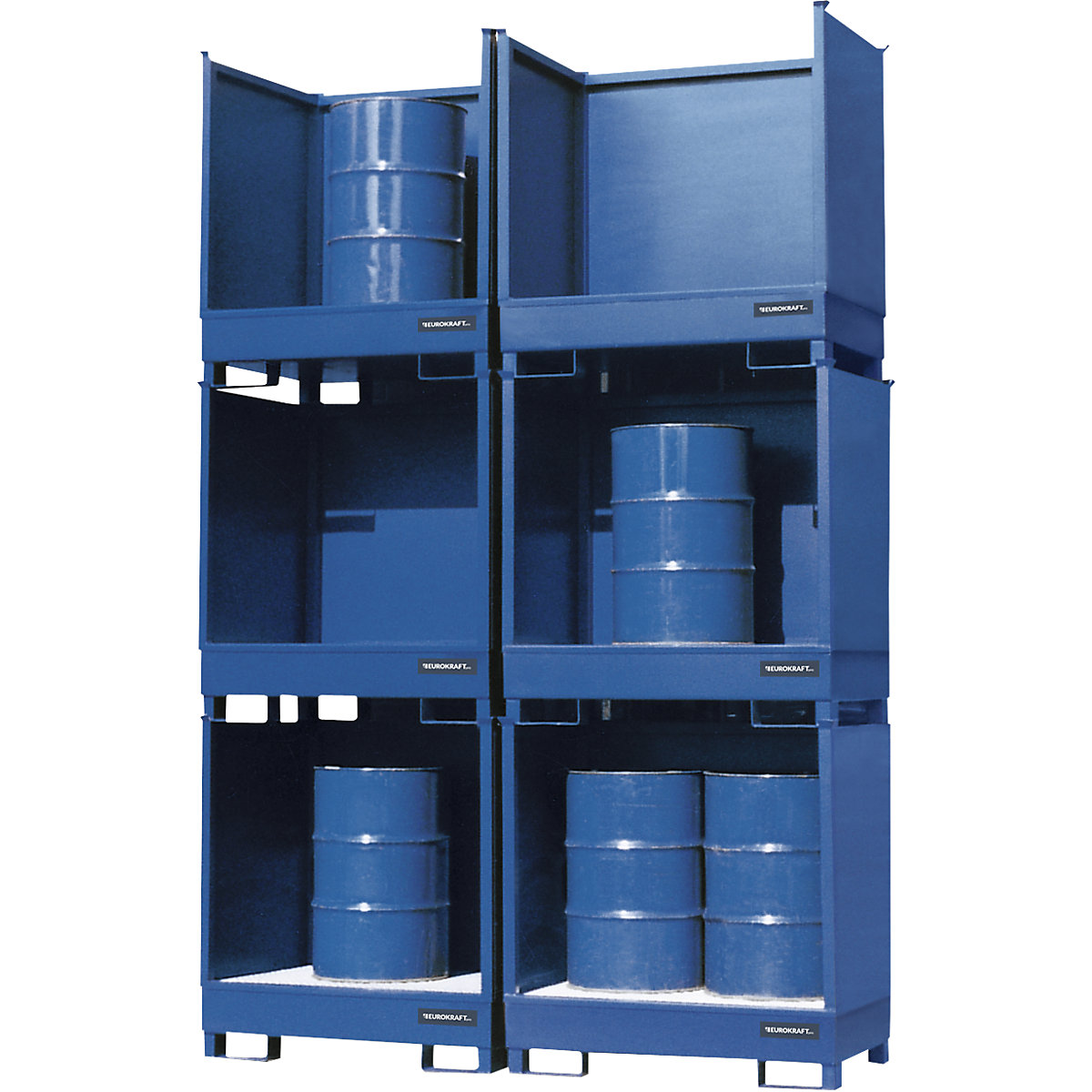 Drum sump tray for transport and storage – eurokraft pro (Product illustration 3)-2