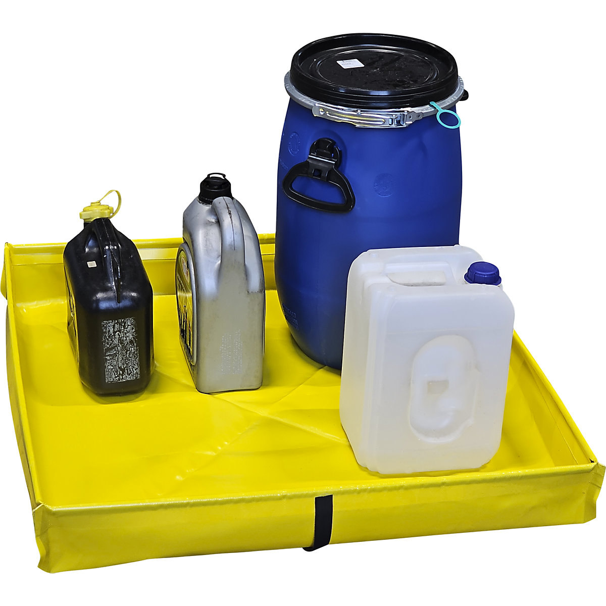 Folding tray small container – eurokraft basic (Product illustration 2)-1