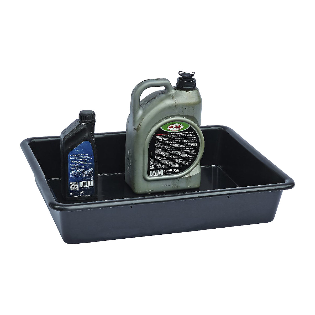 PE sump tray for small containers – eurokraft basic (Product illustration 2)-1