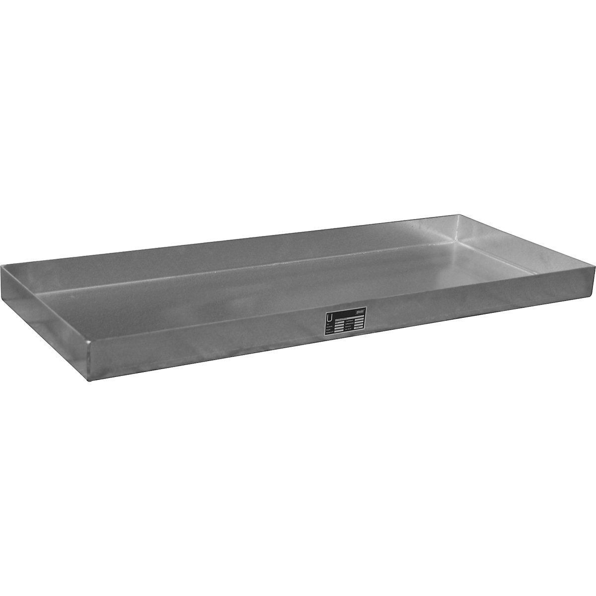 Stainless steel small container sump - eurokraft pro