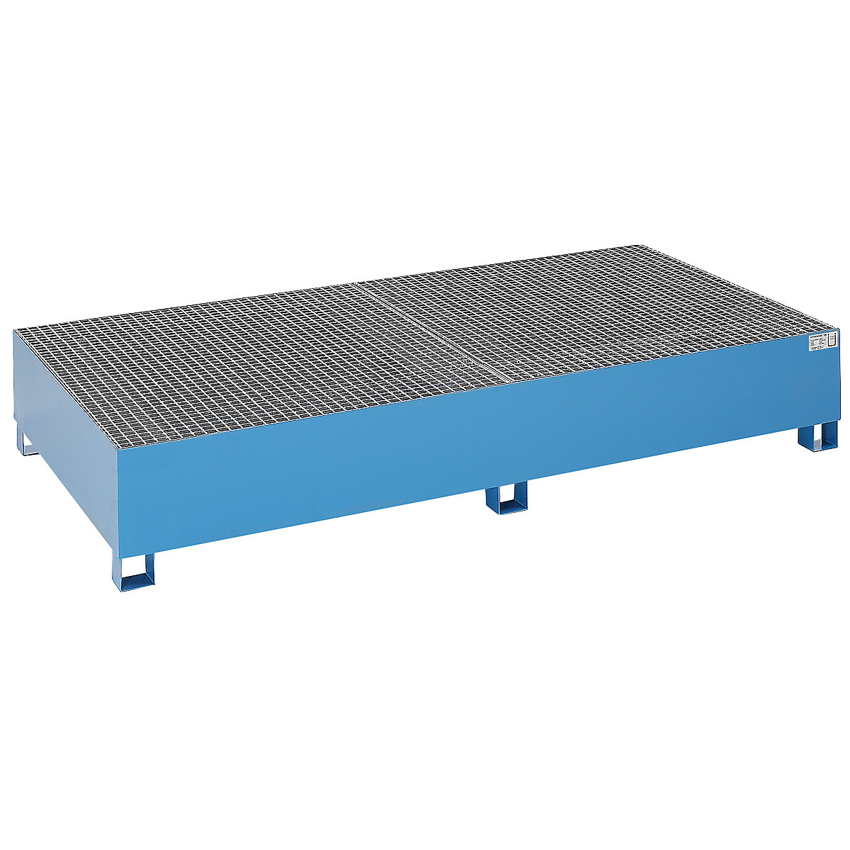 Steel sump tray for IBC/CTC tank containers – eurokraft basic