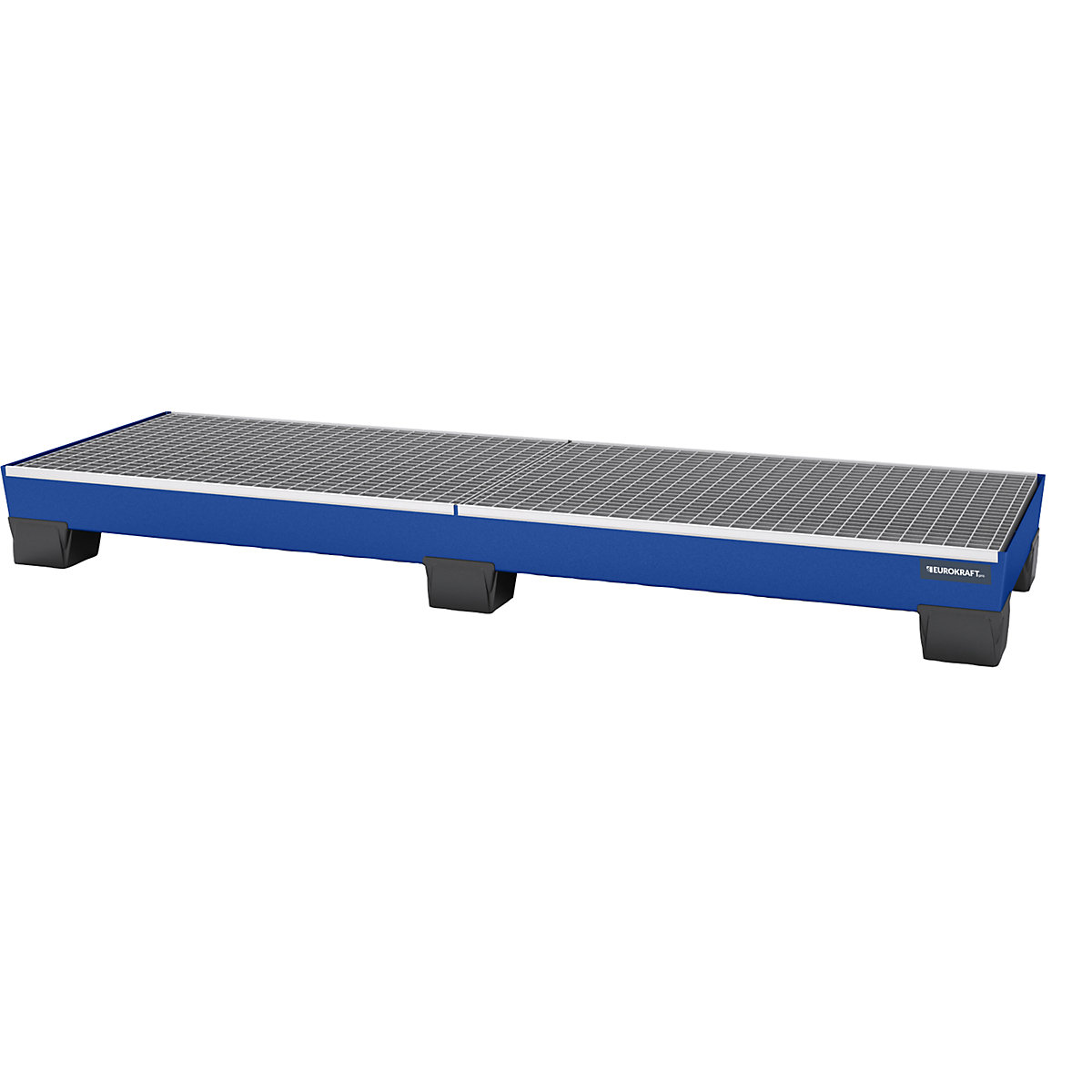 Steel sump tray with plastic feet - eurokraft pro