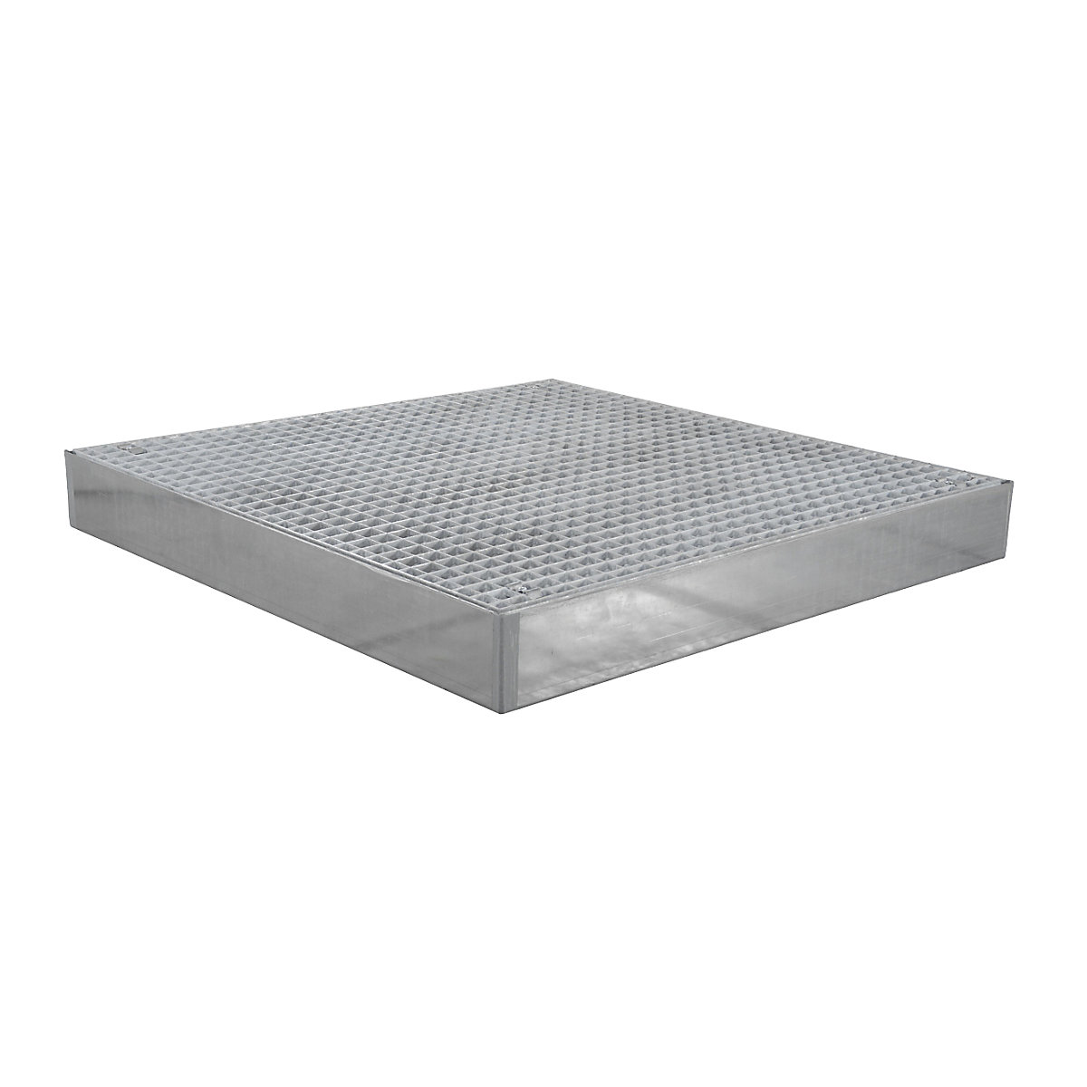 Zinc plated low profile steel sump trays – LaCont