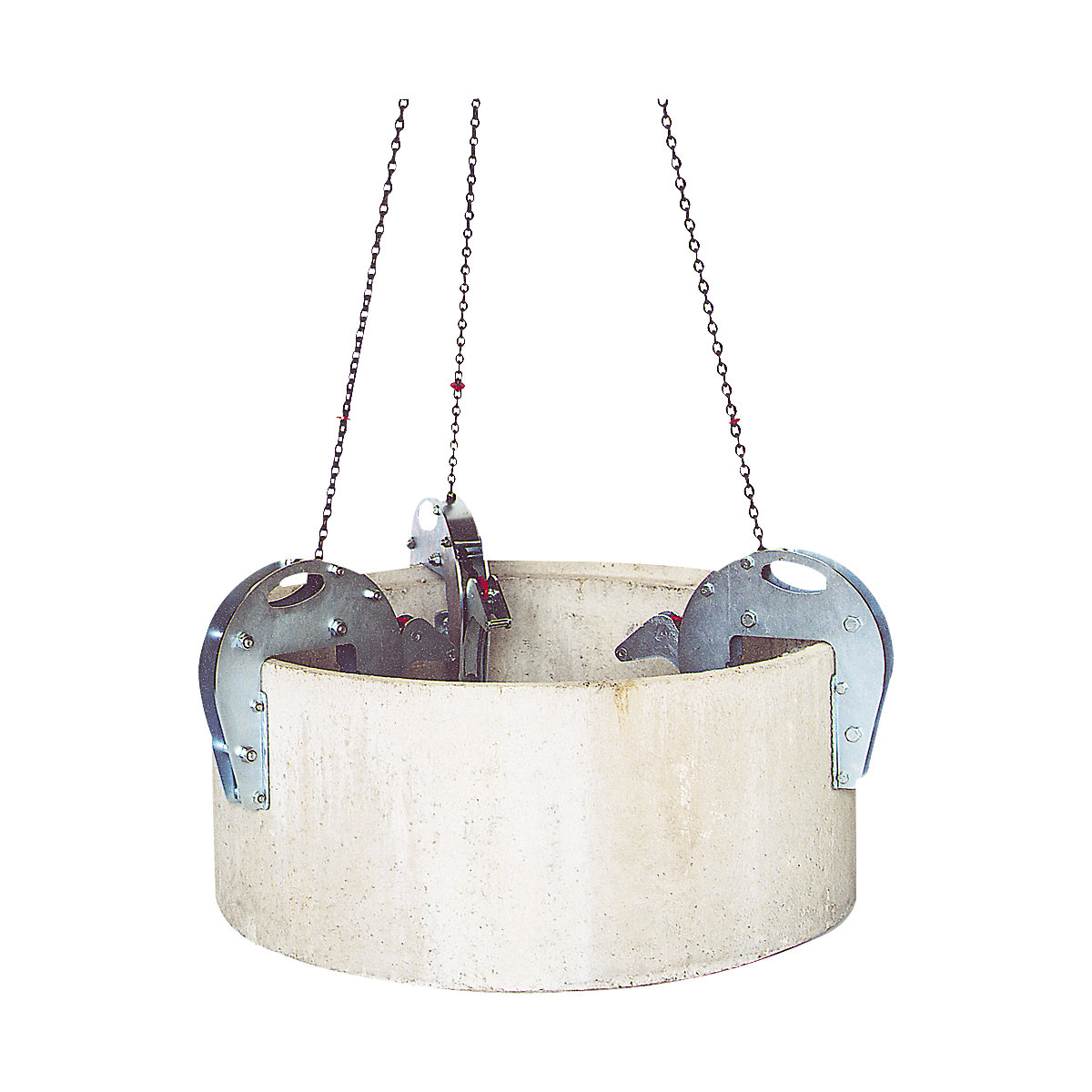 Manhole ring clamp