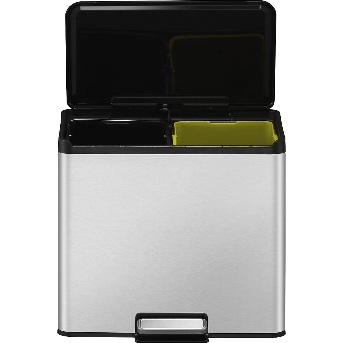 Recycler pedálos szemetes, acél – EKO (Termék képe 4)-3