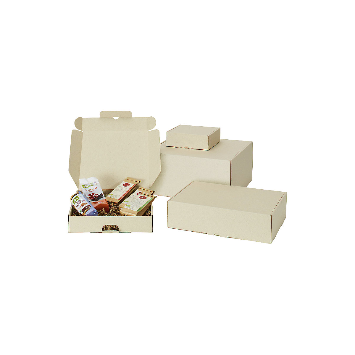 Scatola con coperchio in carta erba – ratioform terra