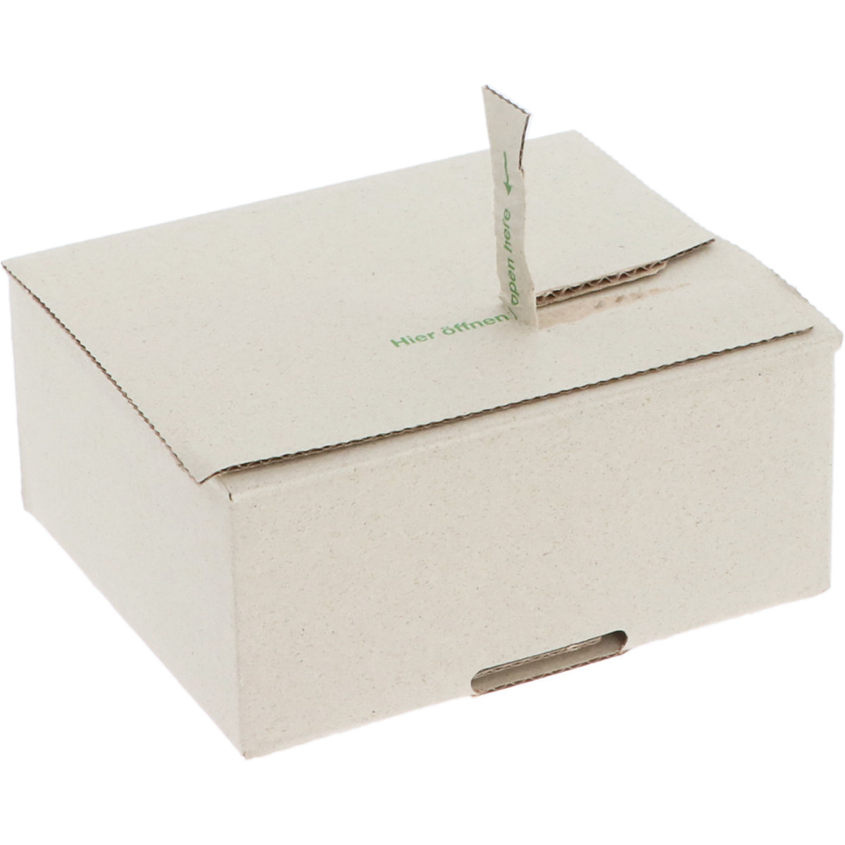 Scatola in carta erba automontante con chiusura rapida – ratioform terra (Foto prodotto 2)-1