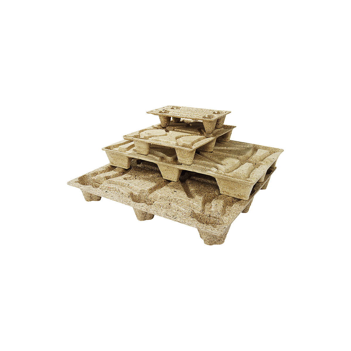 Pallet in legno pressato – ratioform terra, marrone, lungh. x largh. 800 x 600 mm, 1500 kg-1