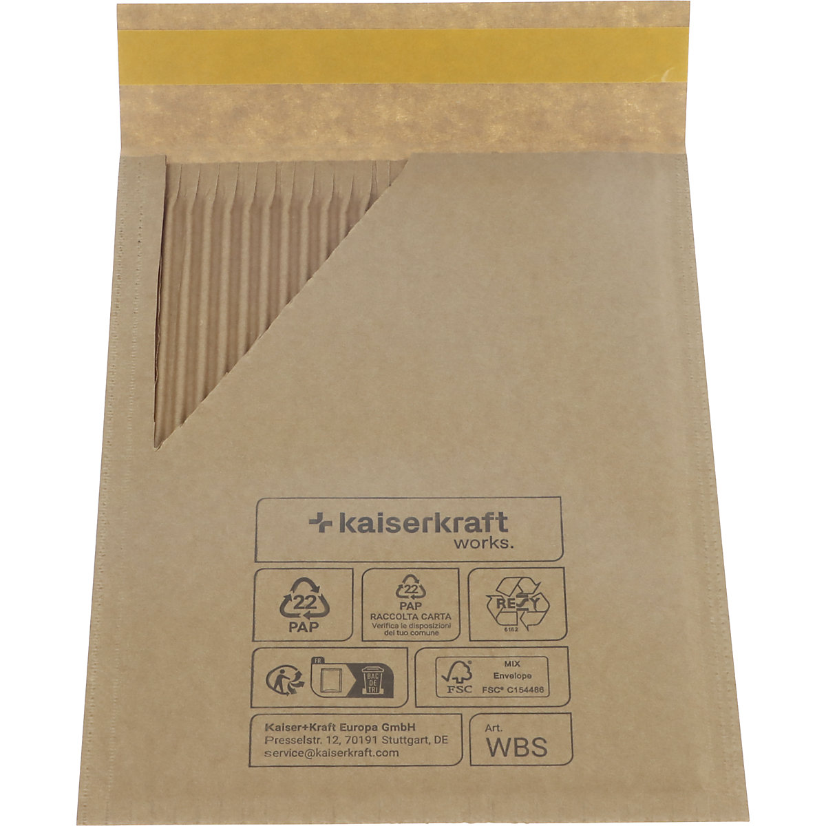 Busta per spedizioni Wavebag™ Strong terra - ratioform terra