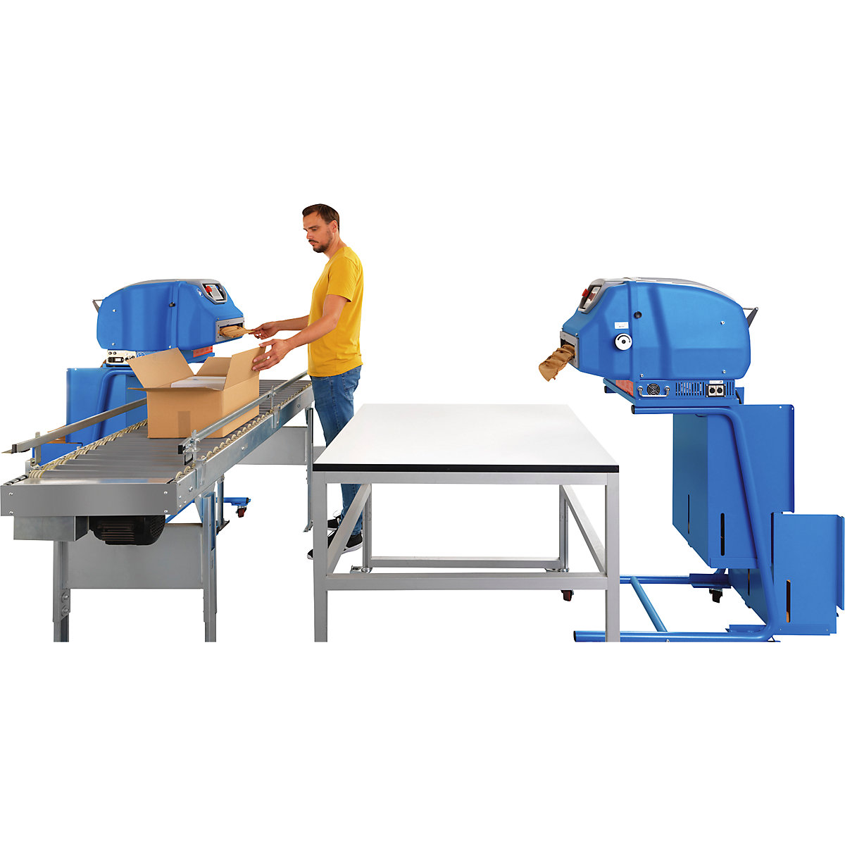 Sistema di riempimento con carta WrapPak® Protector (Foto prodotto 2)-1