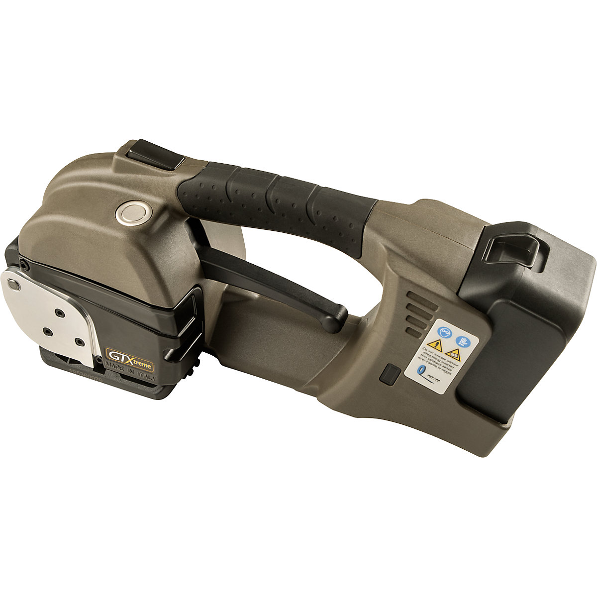 Reggiatrice con batteria ricaricabile GT-XTREME per reggia in PP e PET – ratioform (Foto prodotto 5)-4