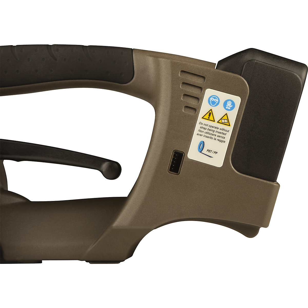 Reggiatrice con batteria ricaricabile GT-XTREME per reggia in PP e PET – ratioform (Foto prodotto 3)-2