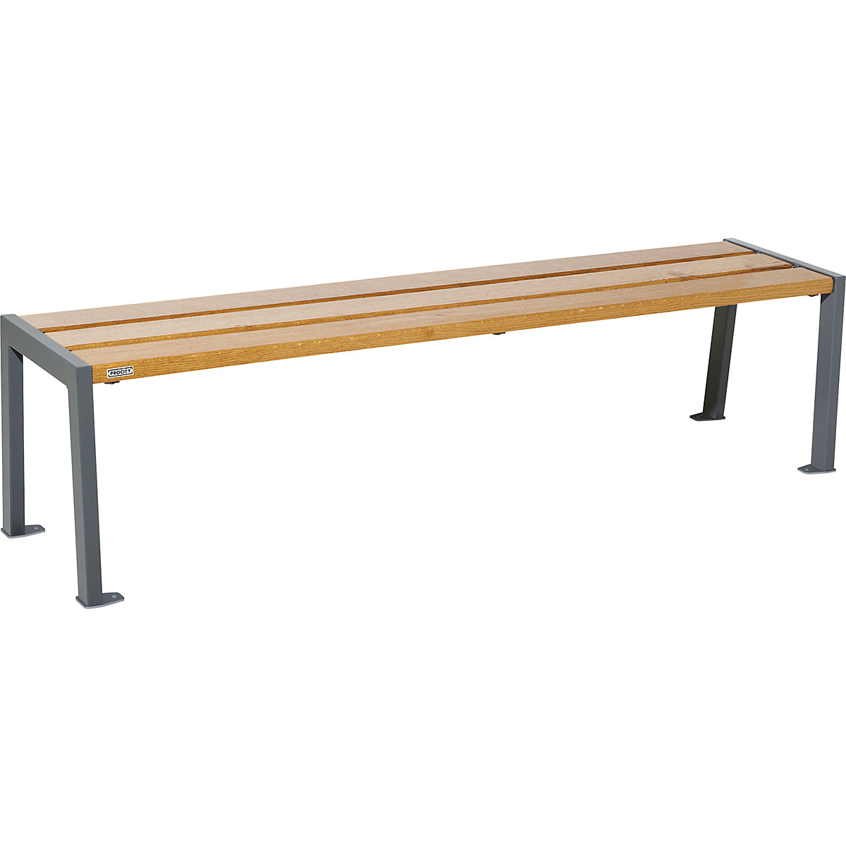 Panchina in legno SILAOS® senza schienale – PROCITY