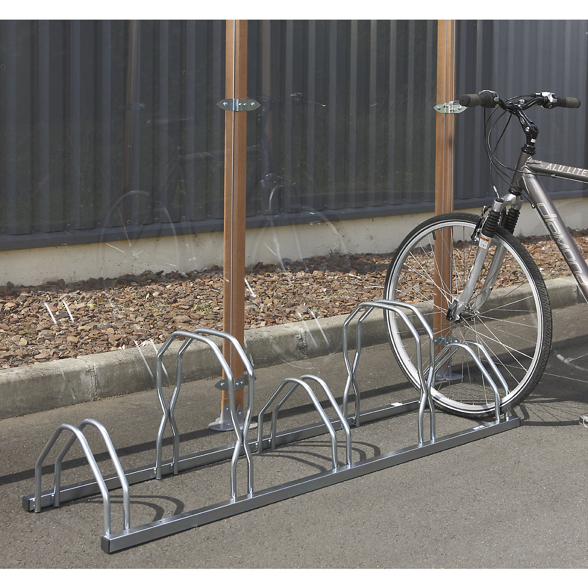 Rastrelliera per biciclette a 2 livelli – Mottez (Foto prodotto 3)-2