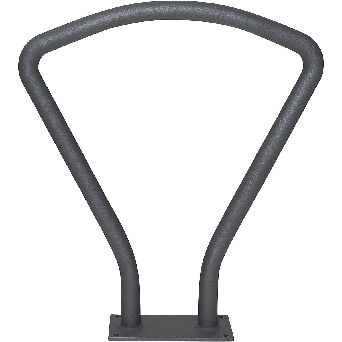 Staffa per biciclette VUELTA, paletto 70 x 70 mm, zincata a fuoco e verniciata, da ancorare a terra-0