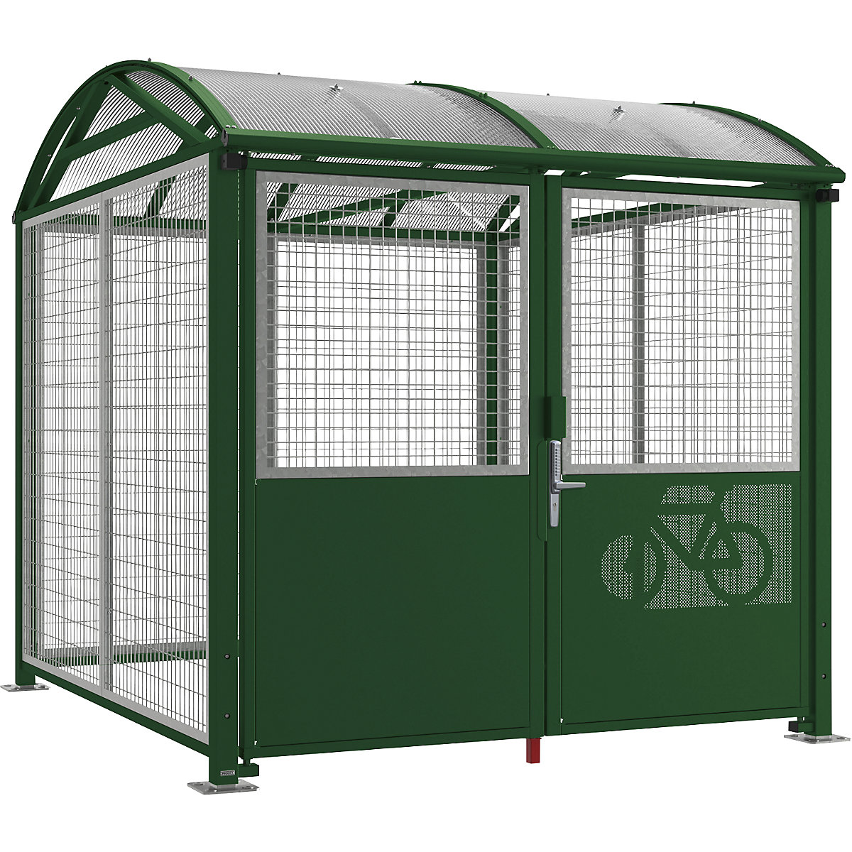 Tettoia per biciclette, con serratura – PROCITY