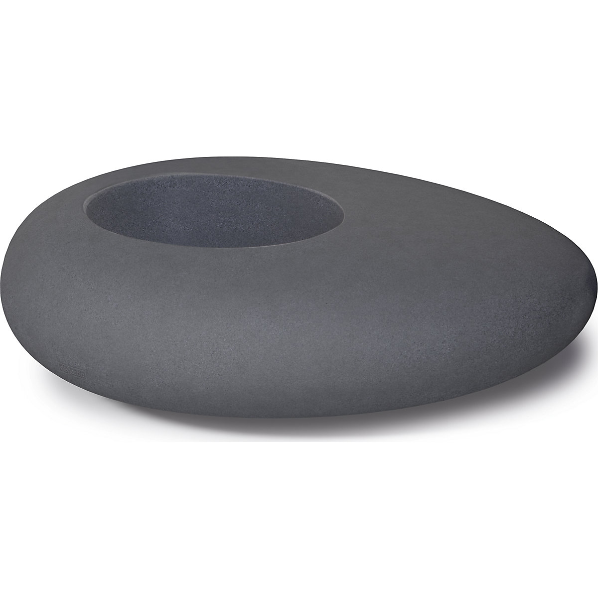 Fioriera – DEGARDO, STORUS I, alt. x largh. x prof. 500 x 1920 x 1670 mm, granito scuro-0