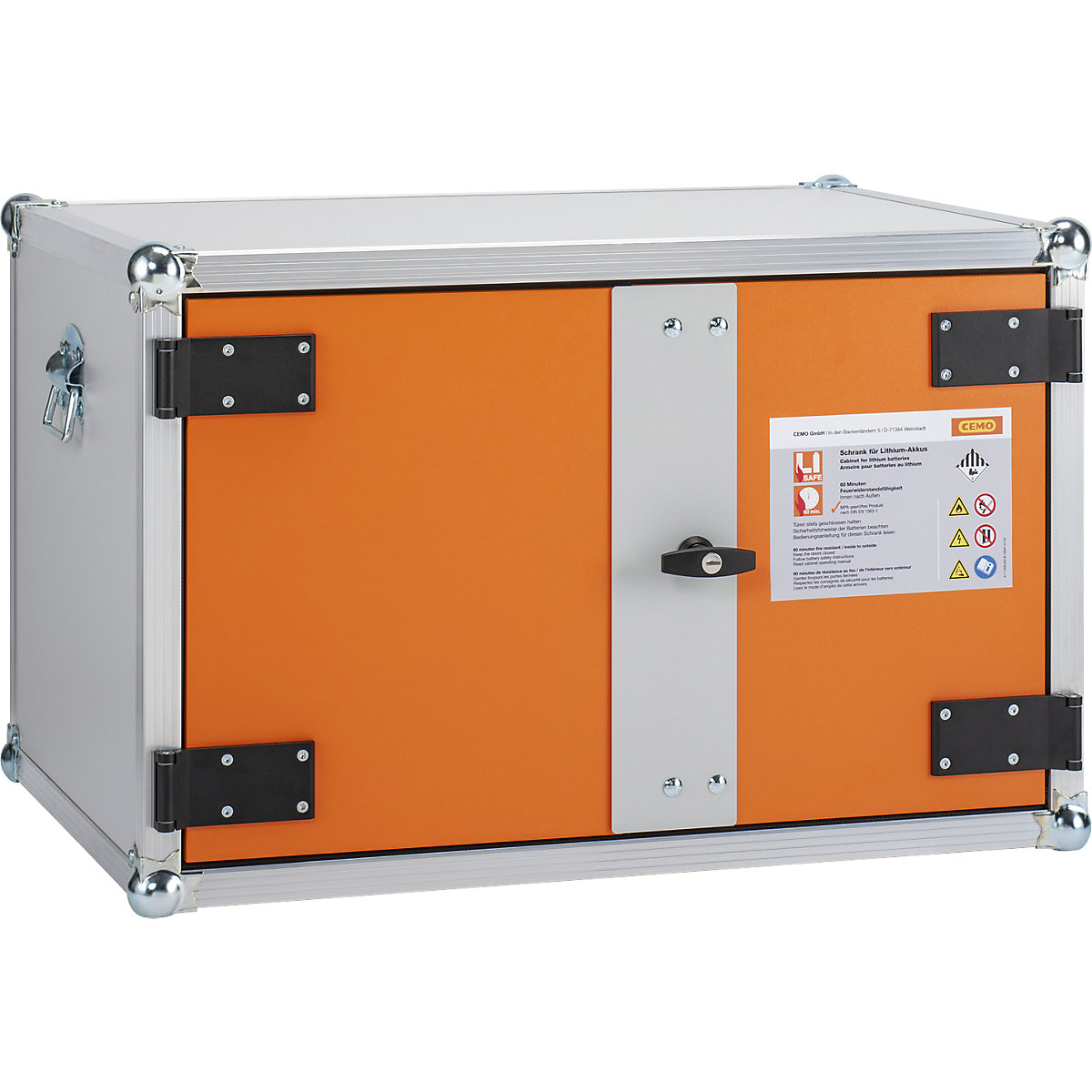 Armadio di sicurezza per lo stoccaggio di batterie – CEMO (Foto prodotto 4)-3