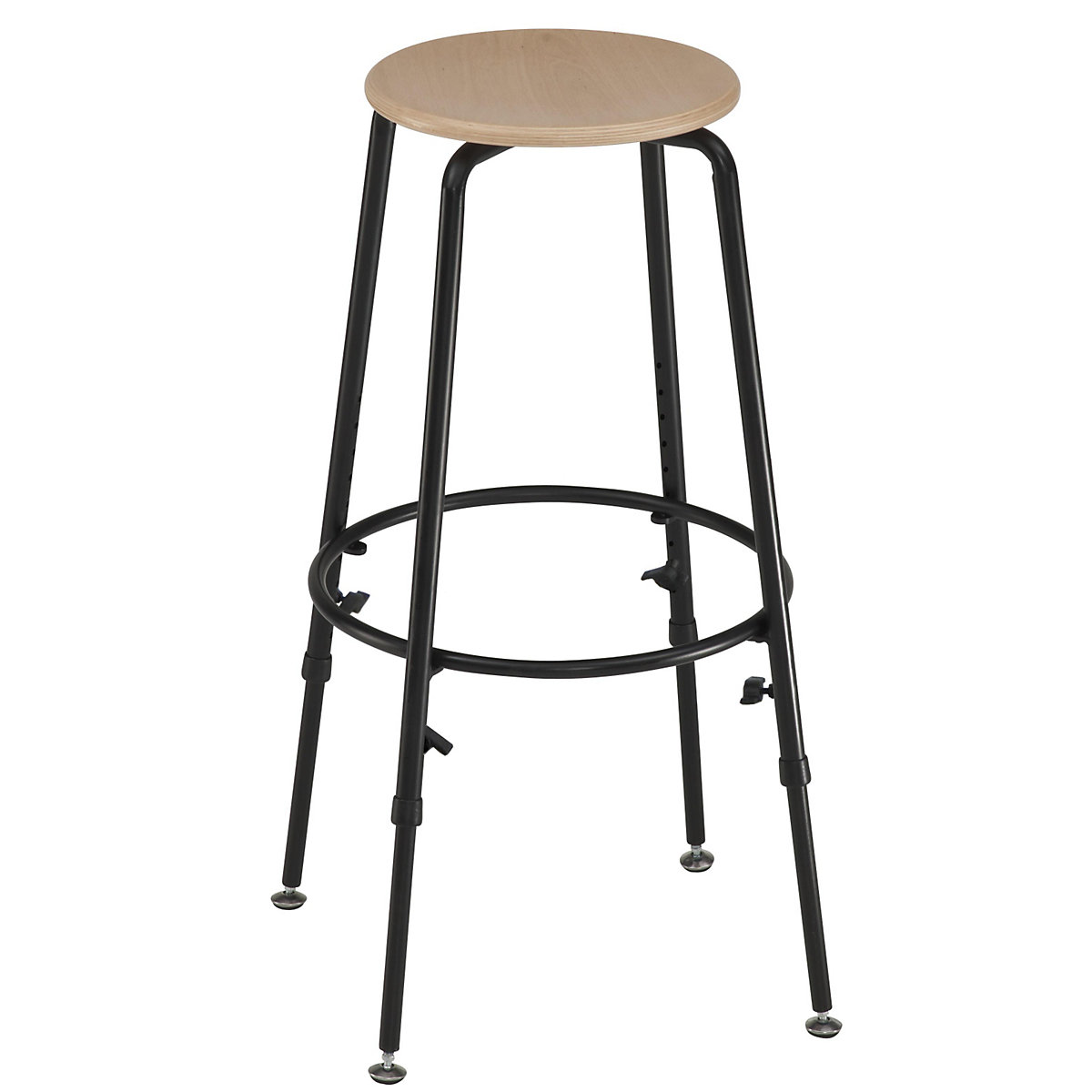 Industrial stool, height adjustable - meychair