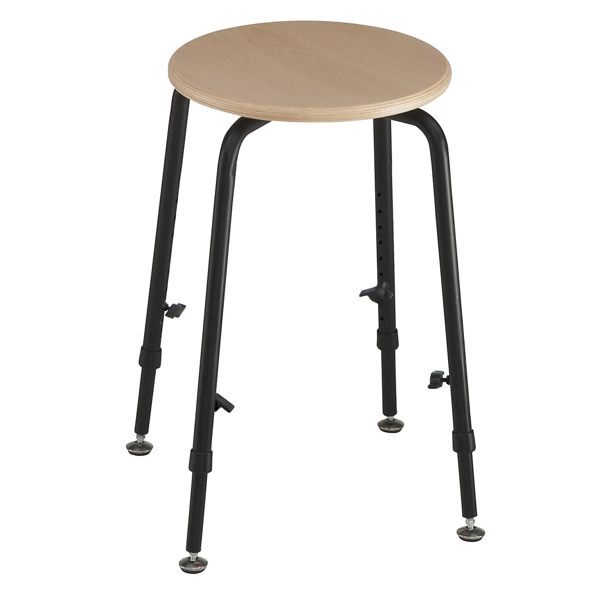 Industrial stool, height adjustable – meychair