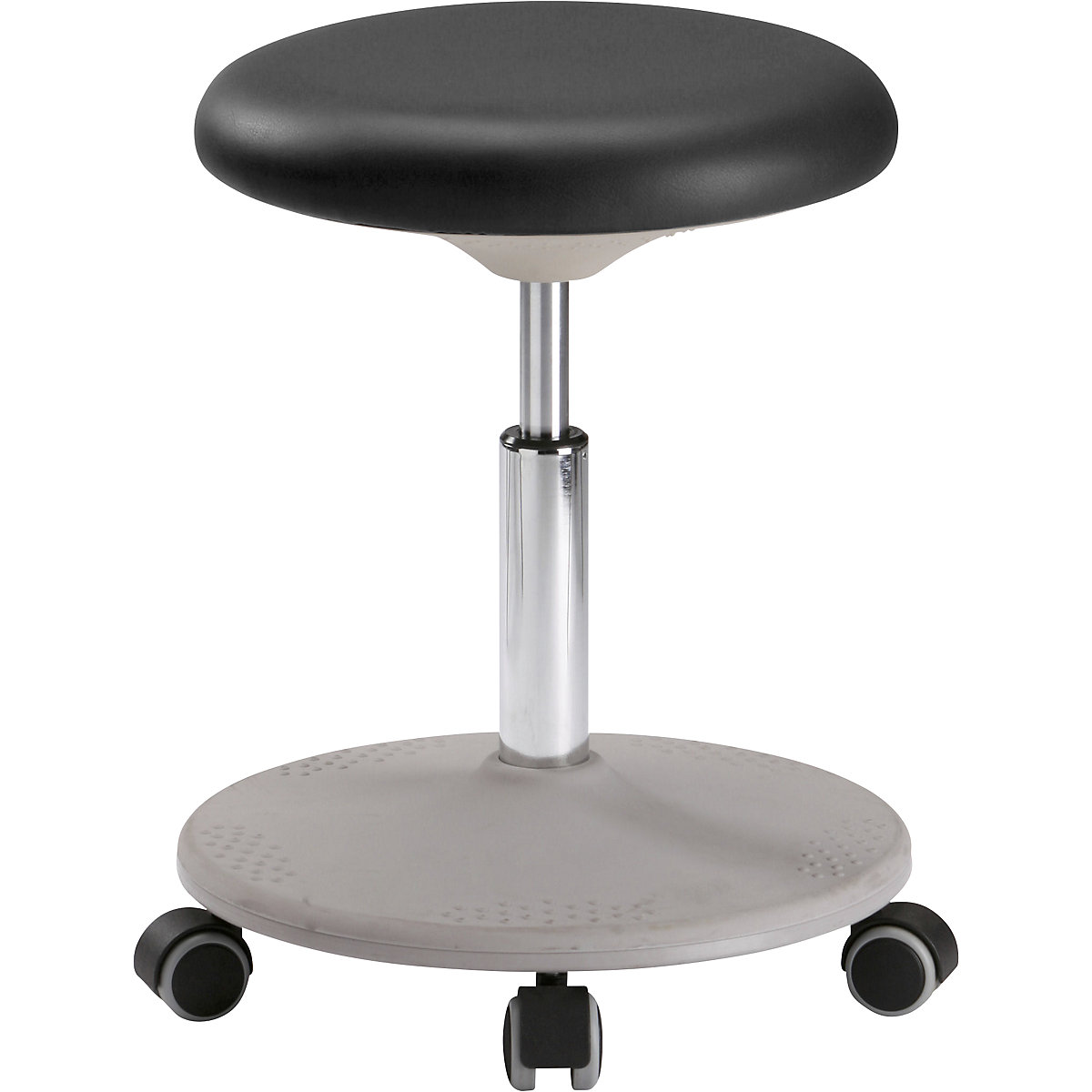Laboratory stool, height adjustment range 460 – 650 mm – bimos