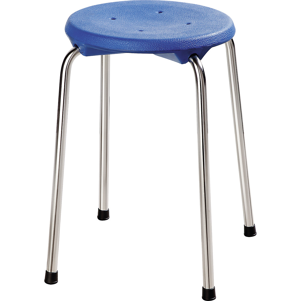 Stainless steel stacking stool