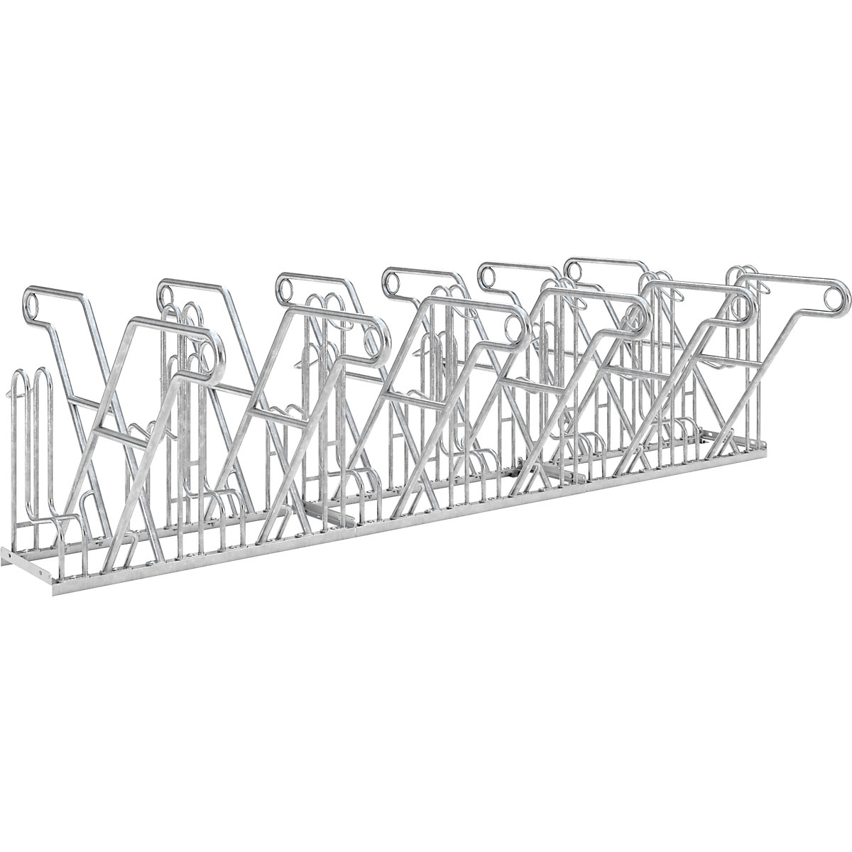 Suporte de estacionamento de encosto – WSM, modelo 4600 XBF, bilateral, 2 x 6 lugares-0