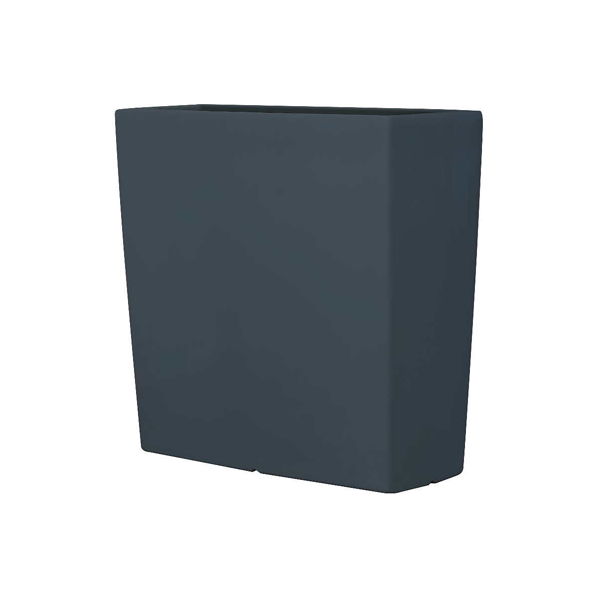 Recipiente para plantas – DEGARDO, TREVIA 900K, AxLxP 900 x 900 x 390 mm, antracite-0